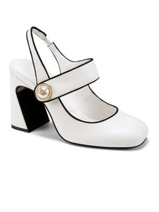 Karl Lagerfeld Shoes - Karl Lagerfeld Piermont Mary Jane Slingback Slip On Pump Size 7